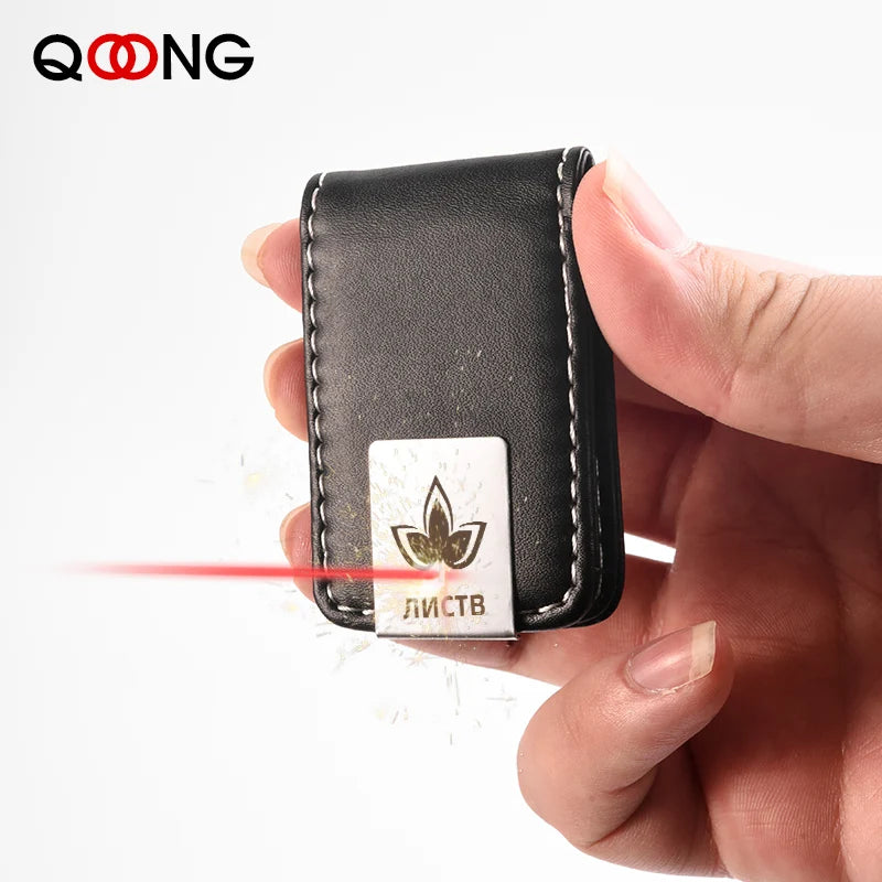 Money Clip Wallet Slim Men Women Vintage Strong Magnet Money Clip Cow PU Leather Pocket Clamp Credit Card Cash Case Holder