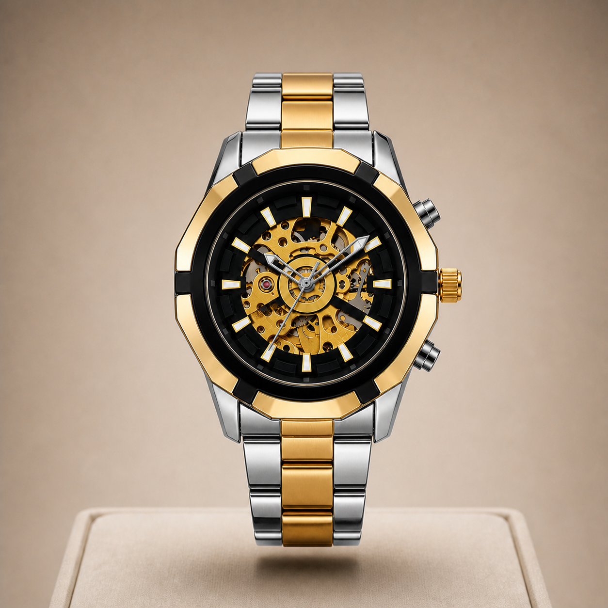 Vareign Atlas Gold Black I luxury product shot - view 01