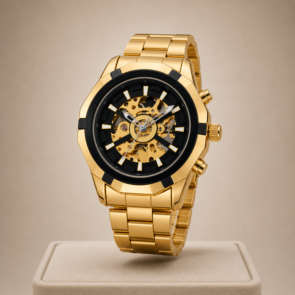 Vareign Atlas Gold Champagne II luxury product shot - view 03