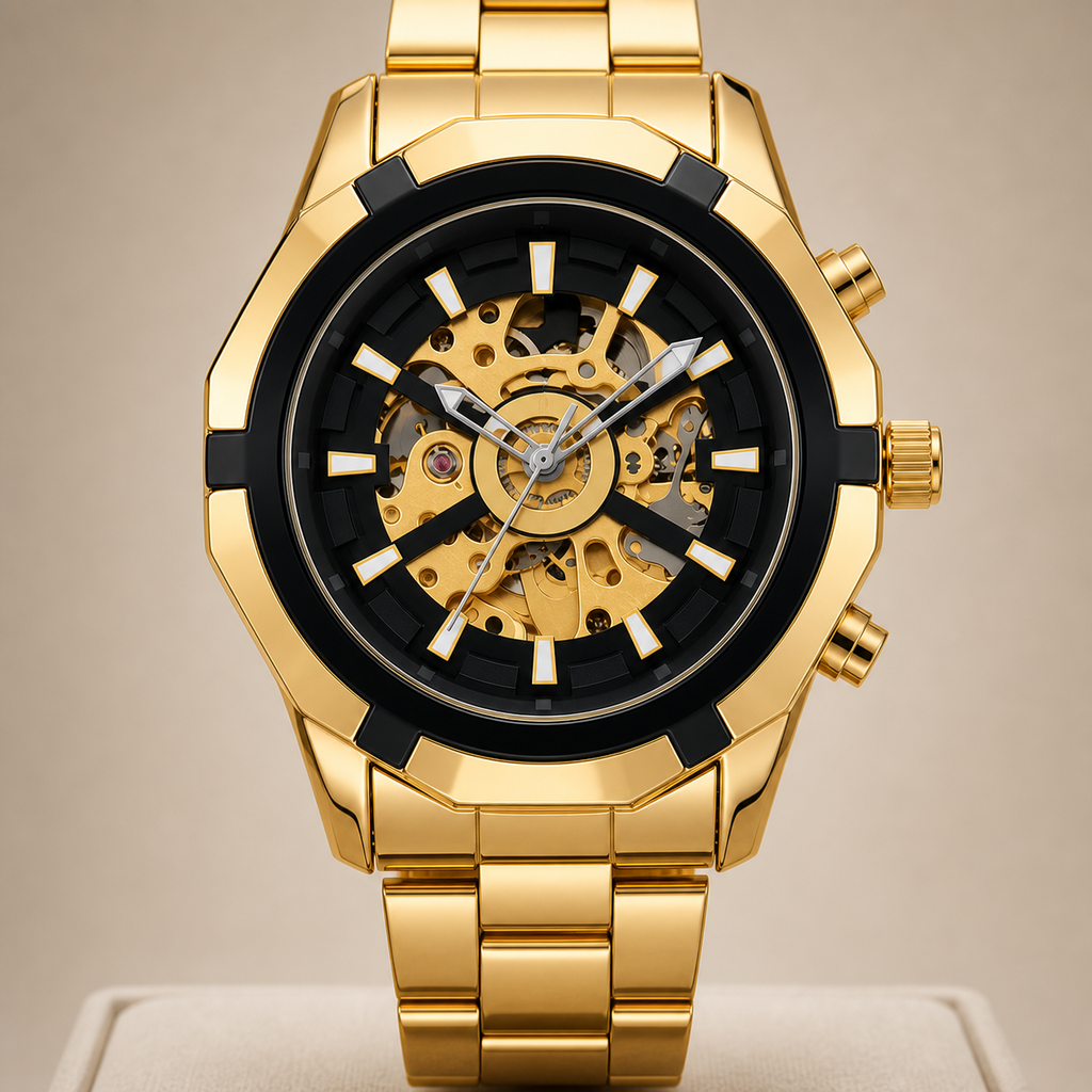 Vareign Atlas Gold Champagne II luxury product shot - view 04
