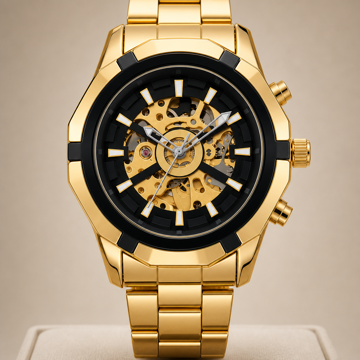 Vareign Atlas Gold Champagne II luxury product shot - view 04