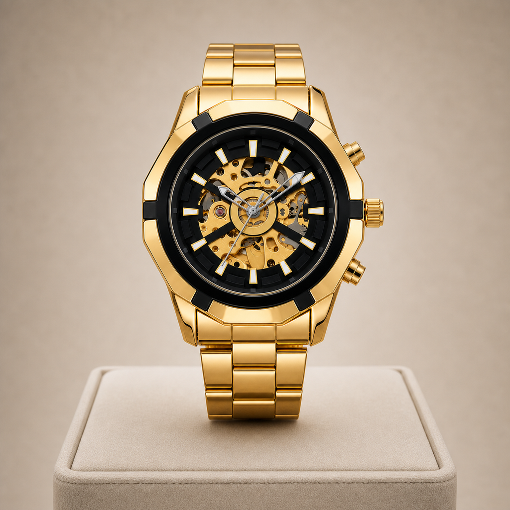 Vareign Atlas Gold Champagne II luxury product shot - view 06