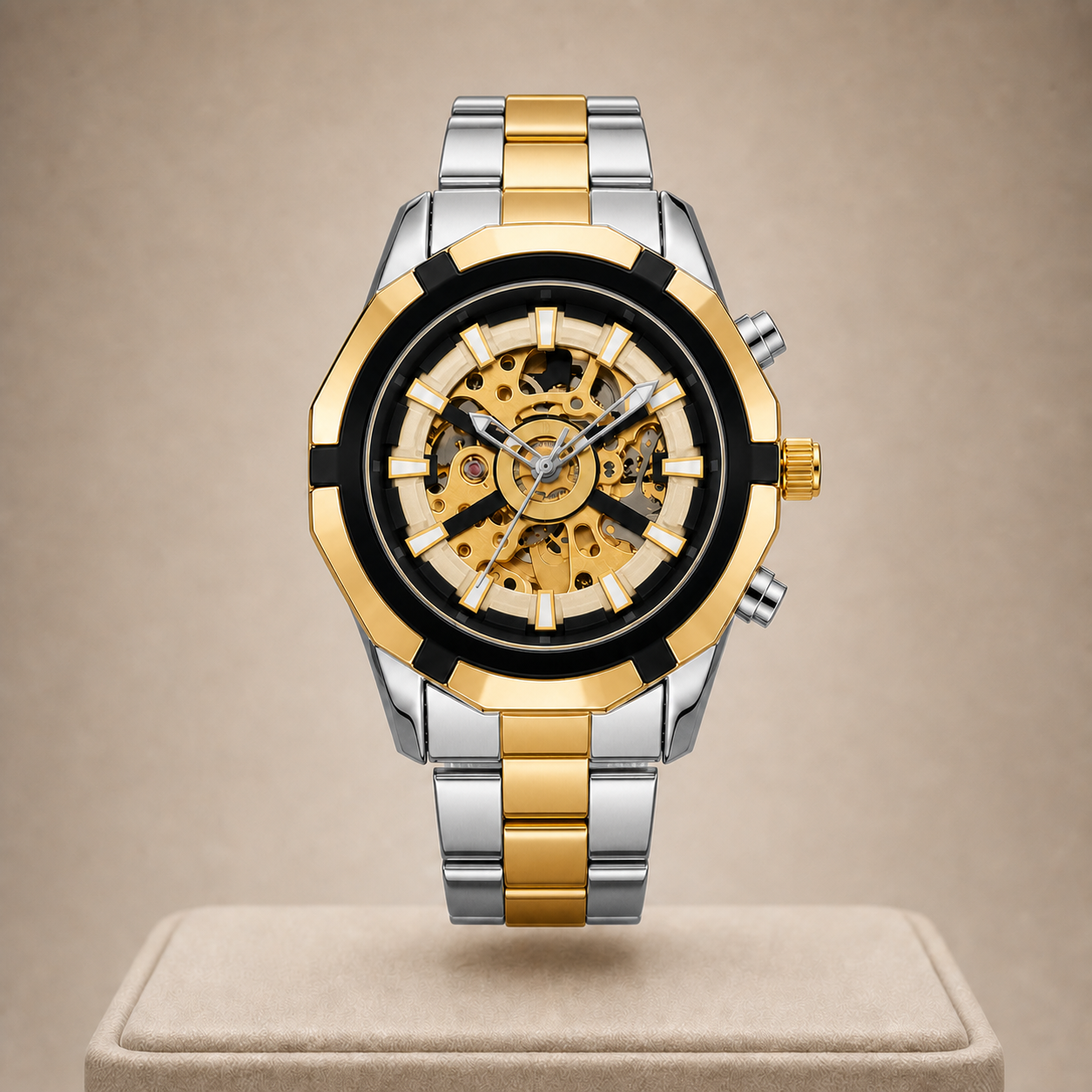 Vareign Atlas Gold Ivory I luxury product shot - view 01