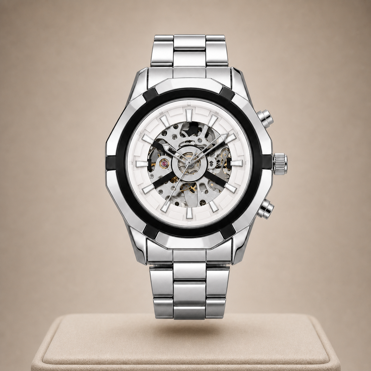 Vareign Atlas Steel Ivory luxury product shot - view 01