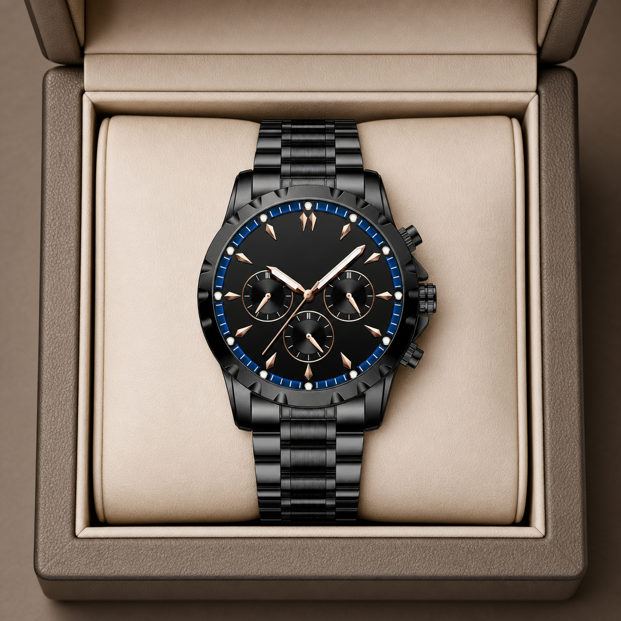 Vareign Imperial Blue Black Onyx luxury product shot - view 04