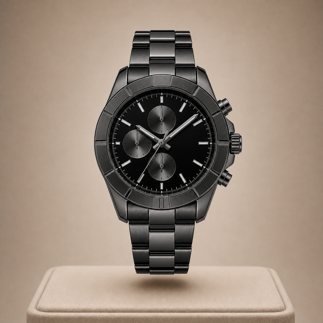 Vareign Onyx Chrono Black luxury product shot - view 01
