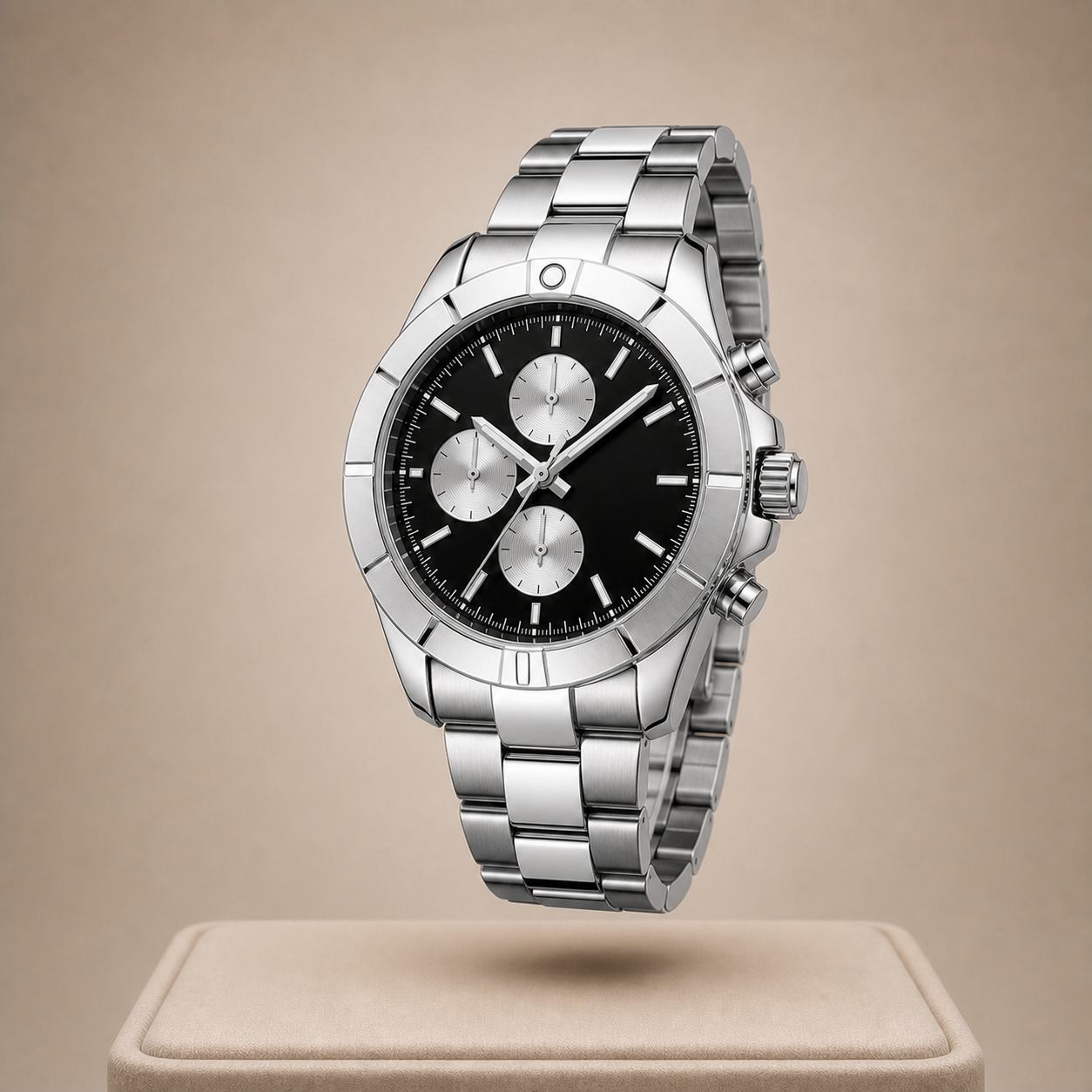 Vareign Onyx Chrono Panda Black luxury product shot - view 03