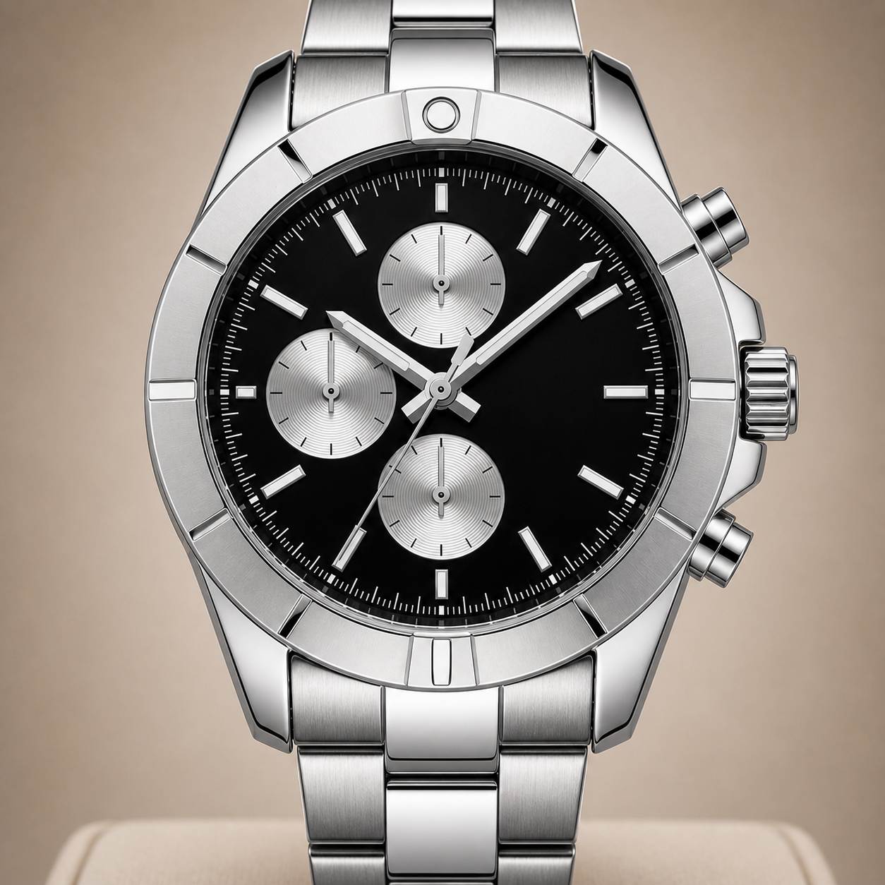 Vareign Onyx Chrono Panda Black luxury product shot - view 04