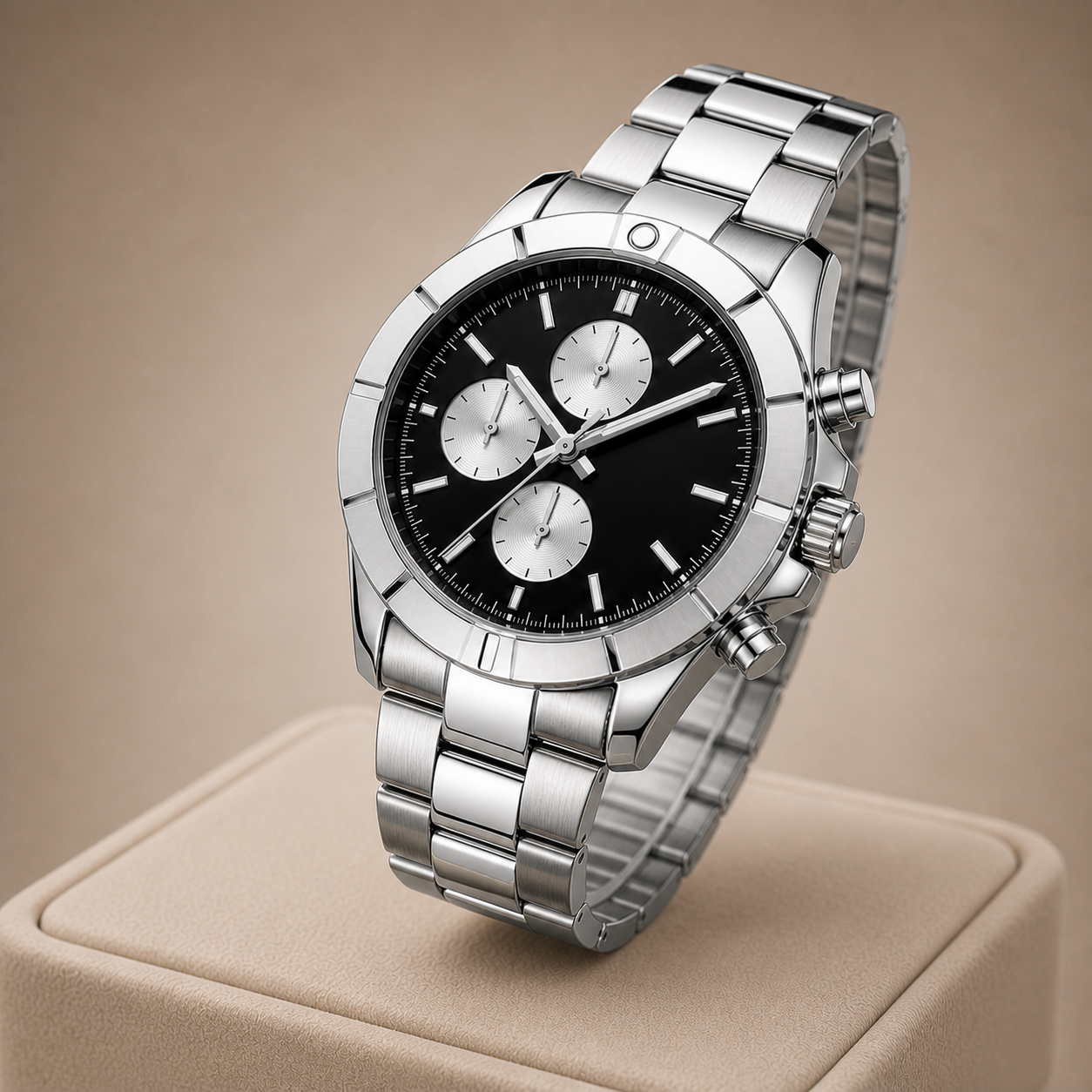 Vareign Onyx Chrono Panda Black luxury product shot - view 05
