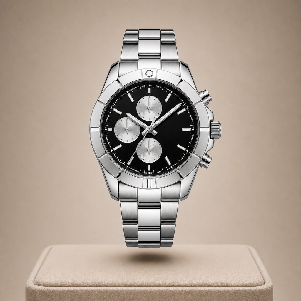 Vareign Onyx Chrono Panda Black luxury product shot - view 06